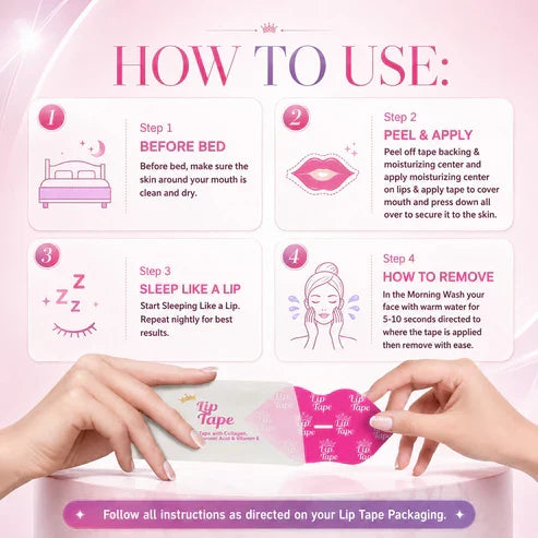 Lip Tape Hydrating Collagen Mouth Tape