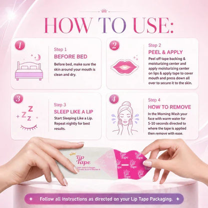 Lip Tape Hydrating Collagen Mouth Tape