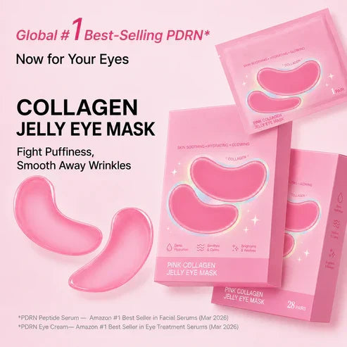 PDRN Pink Collagen Jelly Eye Mask
