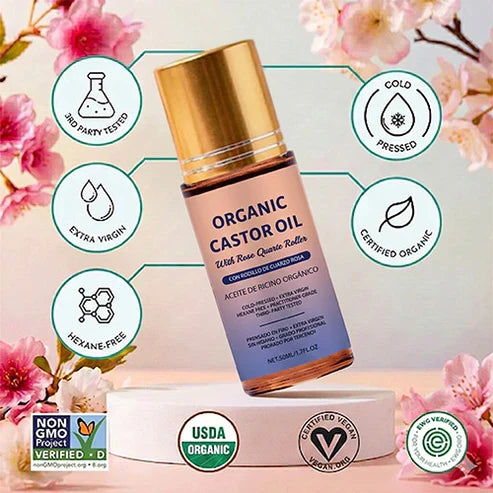 Organic Castor Oil Roll-On