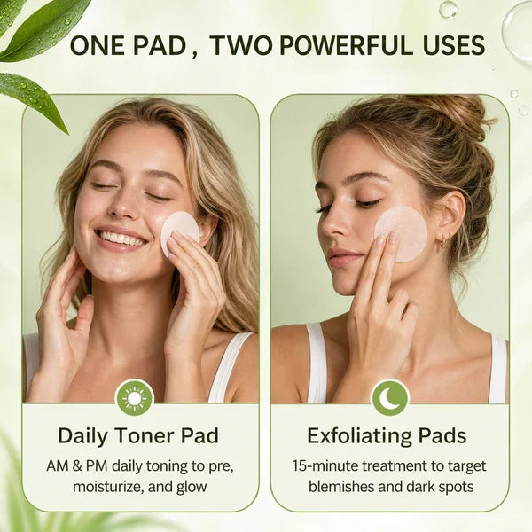 Dark Spot Corrector Pads for Face | Korean Toner Pads for Hyperpigmentation