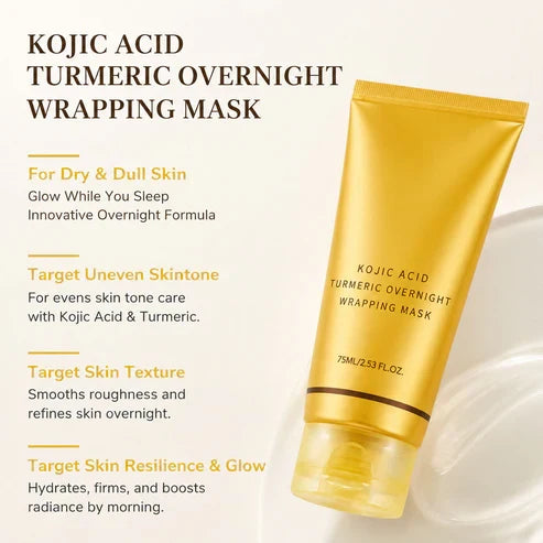 Kojic Acid Turmeric Night Wrapping Mask