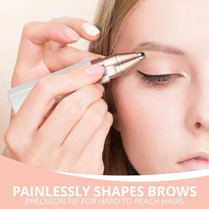 2-in-1 Women's Eyebrow and Facial Hair Removal Device