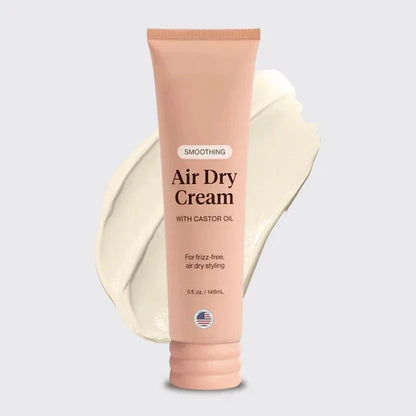 Heat-Free Glow: The Ultimate Smoothing Air Dry Cream