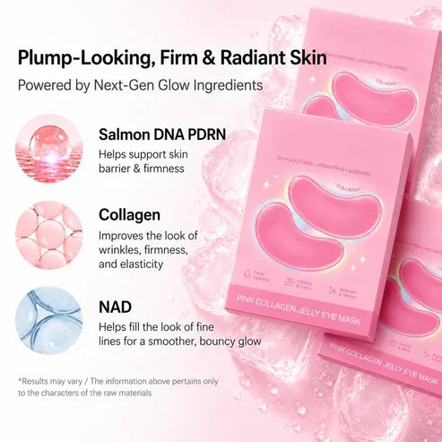 PDRN Pink Collagen Jelly Eye Mask