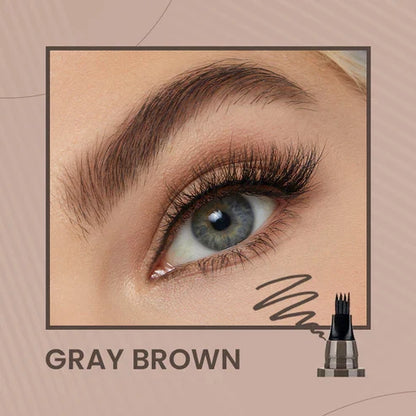Waterproof Four-tip Beard and Eyebrow Pen