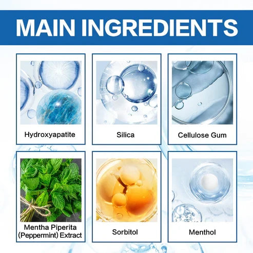 Fluoride-Free Hydroxyapatite Toothpaste