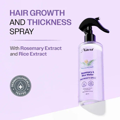 Rosemary Water with Rice Water | 100% Natural Extract