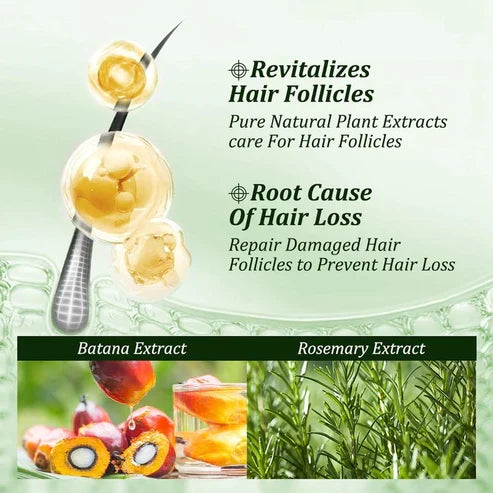 Batana Oil Shampoo with Rosemary Extract