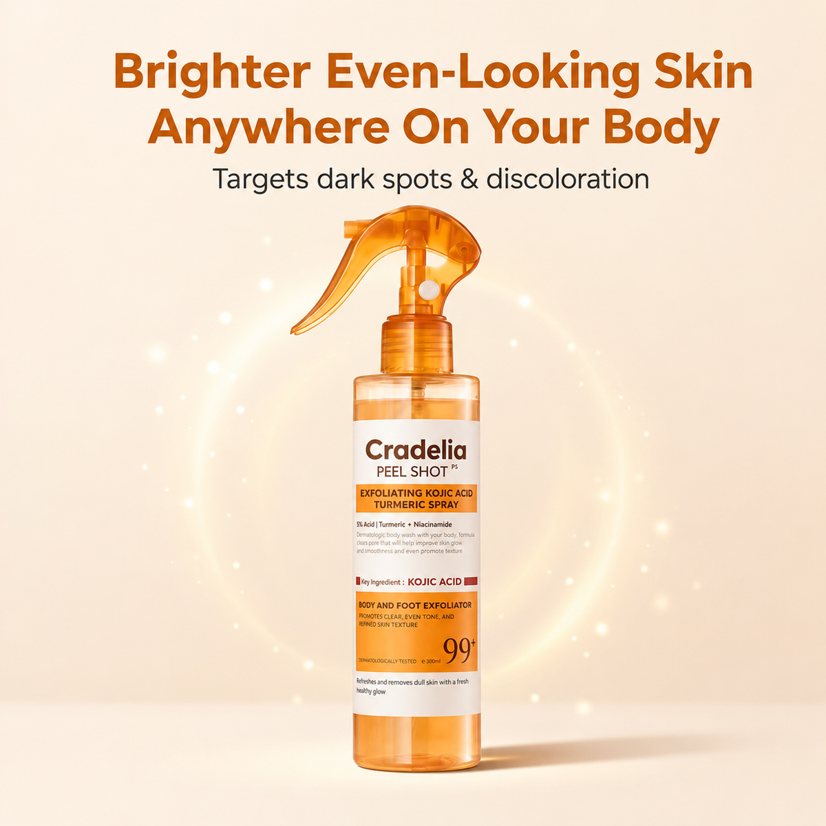Cradelia Brightening Body Peel Spray