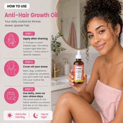 Anti-Hair Growth Oil