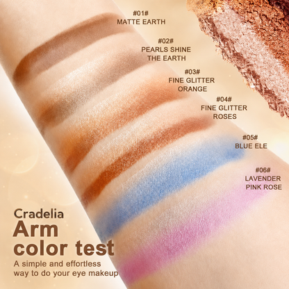 3 in 1 Easy Eyeshadow Stick for Beginners Waterproof Longwear Shimmer Makeup Set