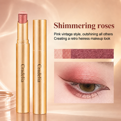 3 in 1 Easy Eyeshadow Stick for Beginners Waterproof Longwear Shimmer Makeup Set