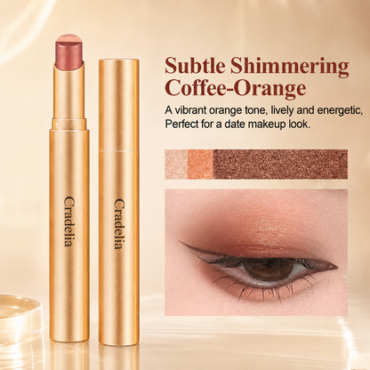3 in 1 Easy Eyeshadow Stick for Beginners Waterproof Longwear Shimmer Makeup Set