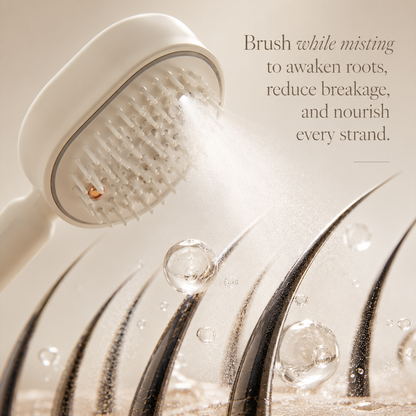 Essential Oil Mist Air Cushion Massage Comb Self Cleaning Anti Static Hair Care Brush