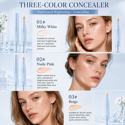 Matte Concealer Foundation Powder for Flawless Skin