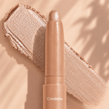 Creamy Eyeshadow Stick Long Wear Matte Metallic Chrome