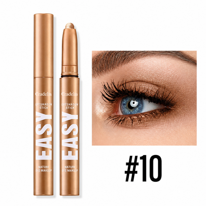 Creamy Eyeshadow Stick Long Wear Matte Metallic Chrome