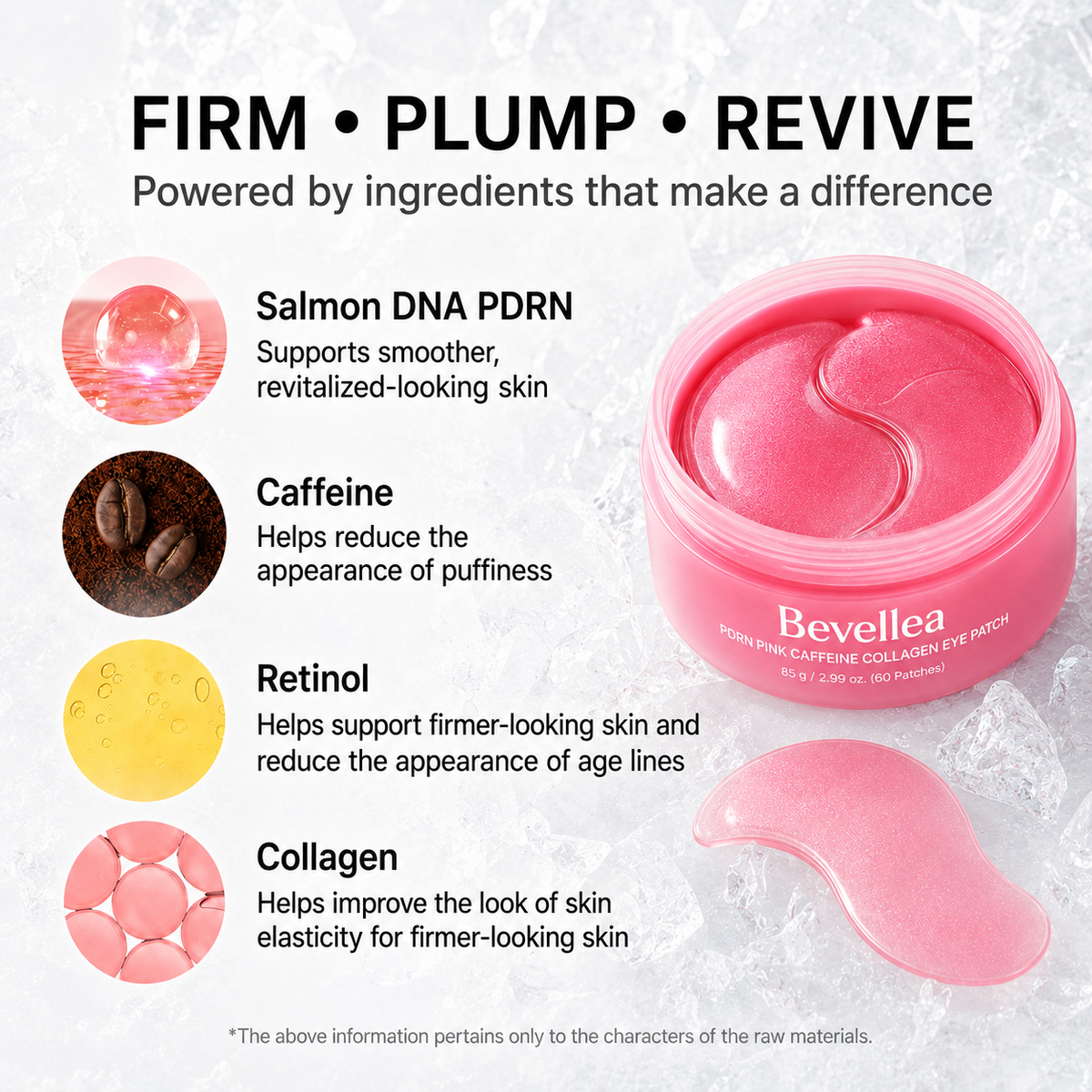 PDRN Pink Caffeine Collagen Eye Patch