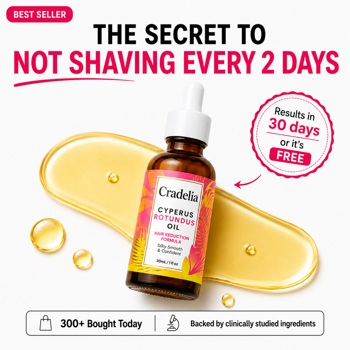 Anti-Hair Growth Oil