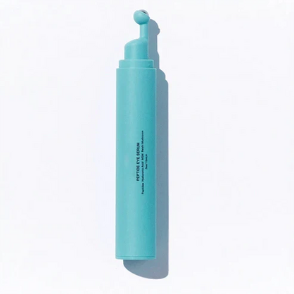 Peptide Eye Serum - Cooling Rollerball Under Eye Serum for Puffiness Dark Circles & Wrinkles
